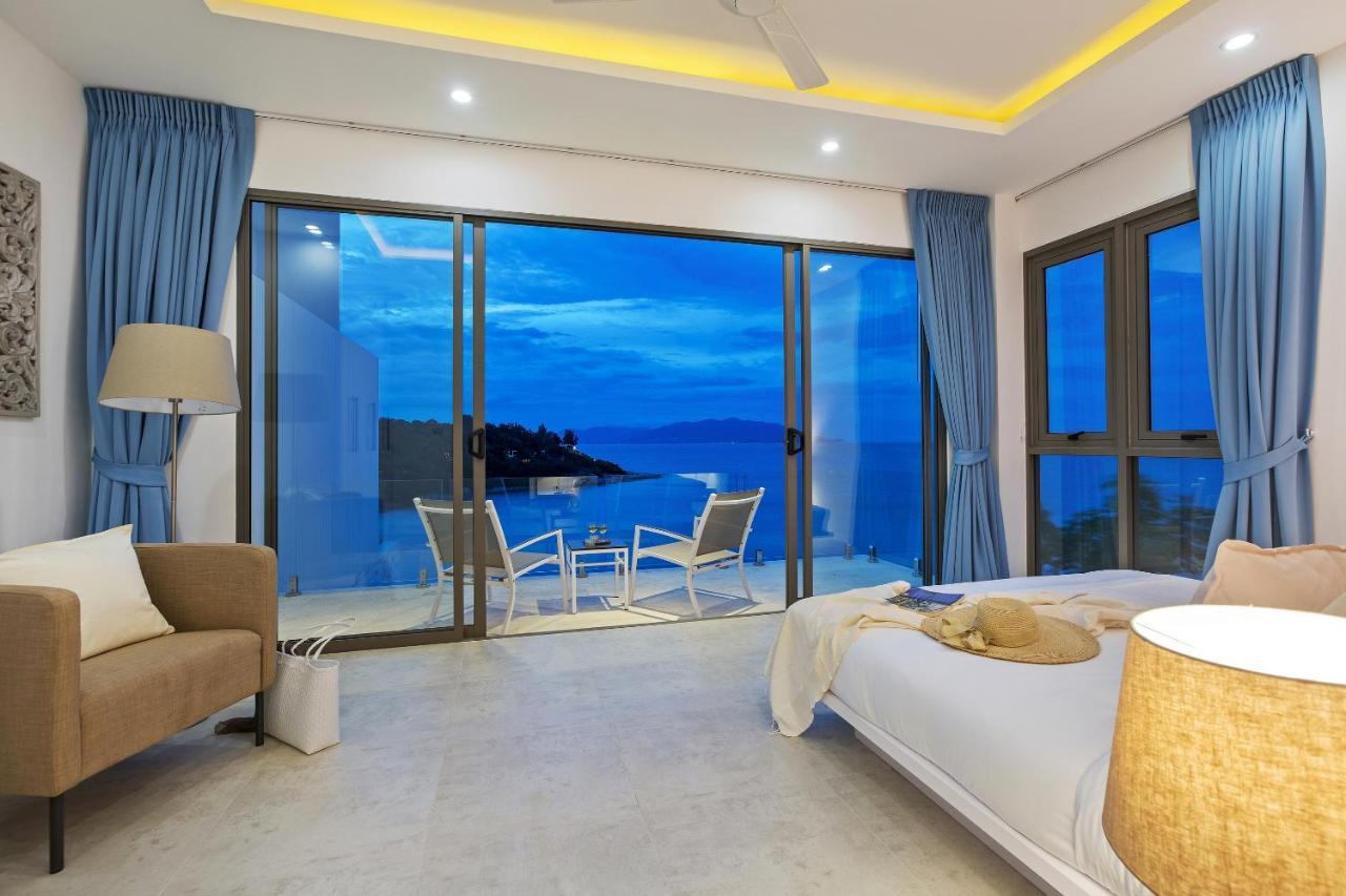 Beachside Villa - B18 - At Bayside Luxury Villas Samrong Bay Beach, 4 Bed 5 Bath, Sea & Sunset Views, Only 200M Walk To The Beach Choeng Mon المظهر الخارجي الصورة